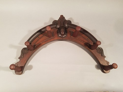 Inventory: Victorian Wood Horse Tack Rack, late 19th Century,, SOLD &bull;