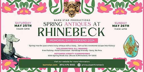 Past Fairs: Spring Antiques at Rhinebeck, May 25 &ndash; May 26, 2024