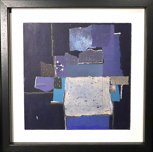 Inventory: Wirth Collage Painting, Titled "Astronomical",
Dated September 3, 1993/ March 1, 1994 on reverse, Signed Writh on lower right and reverse, $850