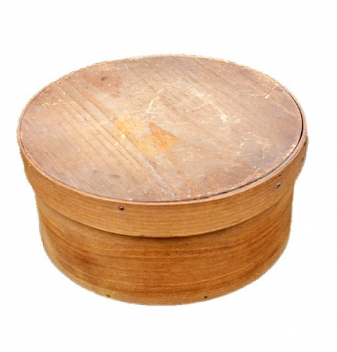 American Furniture Primitive  American Nesting Bentwood Boxes (2), 1st part of 20th Century $125