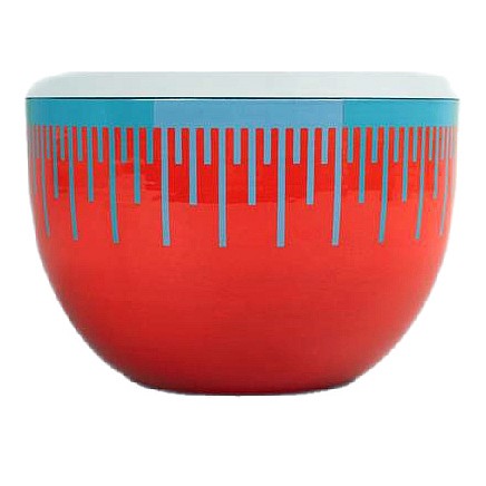 Richard Anuszkiewicz Richard Anuszkiewicz Op Art Enamel Bowl, 1976 $2,750