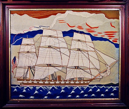 Publication:  Sailor's Woolwork, Sailors' Woolwoprk: A Nautical Folk Art
