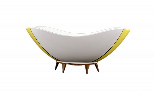 Inventory:  Siegmund Schutz, Siegmund Sch&Atilde;&frac14;tz Modernist Bowl for KPM Berlin, Circa 1956, $1,650
