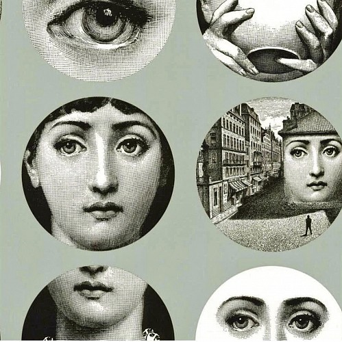 Patten, J. Fornasetti Wall Paper Rolls SOLD &bull;
