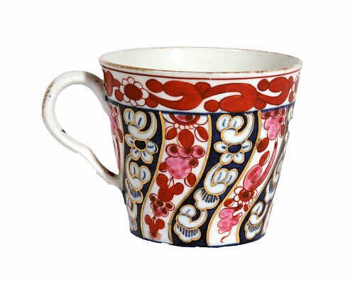 Inventory:  Barr Worcester, Flight & Barr Worcester Porcelain Queen Charlotte Pattern Coffee Can, 1792-1804, $600